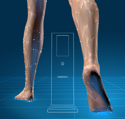 CIBODY ayak analiz cihazı ile ayak tabanı basınç dağılımı analizi